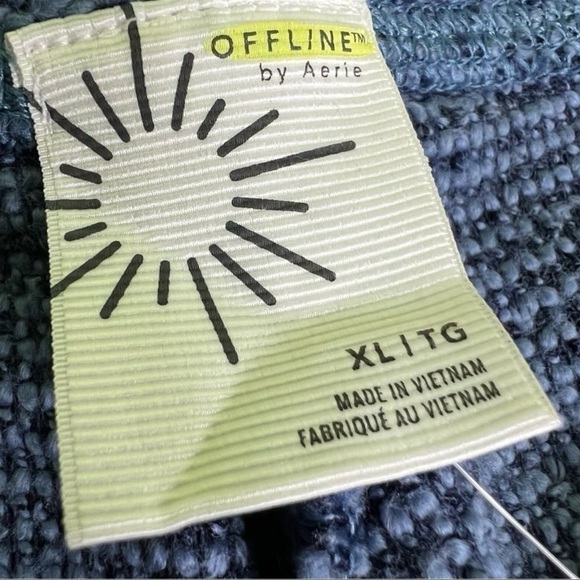 Offline by Aerie blue joggers size XL NWT - Picture 2 of 10
